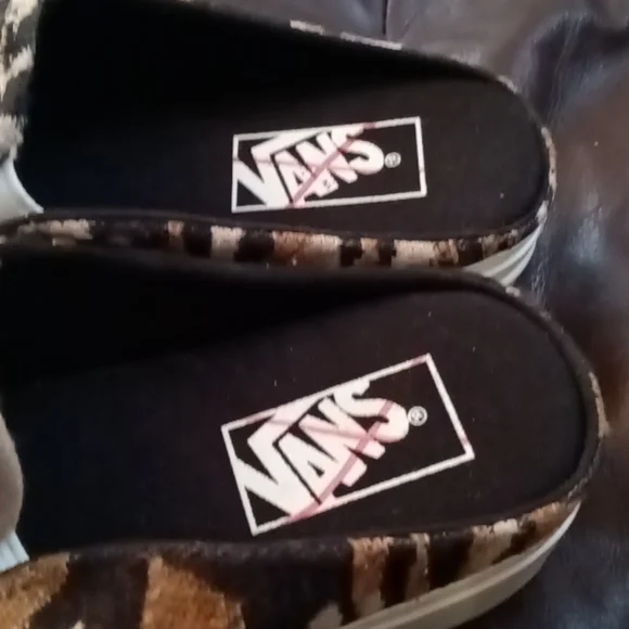 #52 New with Tags Vans Hazy Bones Mules - Picture 8 of 9